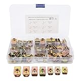 60-teiliges U-Mutter-Clip-Set, starker Widerstand, Elastizität, M4, M5, M6, M8, U-Muttern-Set für...