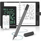 NEWYES Syncpen 4 Set, Smart Pen mit Digital Notizbuch (wiederverwendbar) Bluetooth drahtlos OCR...