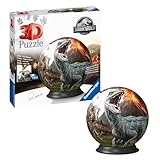 Ravensburger 3D Puzzle 11757 - Puzzle-Ball Jurassic World - 72 Teile - Puzzle-Ball für...