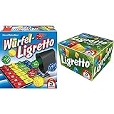Schmidt Spiele 49611 Würfel Ligretto, Würfelspiel & 01201 - Ligretto grün, Kartenspiel