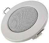 Einbaulautsprecher für Wand & Decke Mini-Lautsprecher Front 8cm Einbau 6cm LED-Strahler Optik...
