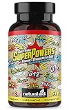 Daily Vegan SuperPowers Vitamine & Mineralien für Kids - 120 Kautabletten mit Traubenzucker...