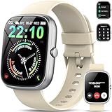 QCOQ Smartwatch Herren Damen, 1.91' HD Smartwatch Damen mit Telefonfunktion, Smart Watch Fitnessuhr...