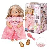 Baby Annabell, Puppe Prinzessin, Little Sweet Princess 36 cm, weiche, mit langen blonden Haaren,...