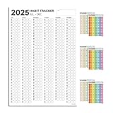 Haus-Tracker-Kalender – Notizbuch für Gewohnheitstracker für 6 Monate | tägliches,...