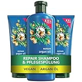 Herbal Essences Repair Shampoo (1 x 680ml) und Conditioner (2 x 350ml) Set mit Arganöl, Von...