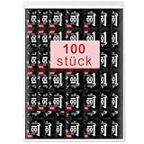 Kondome 100 Stück Packung - Condoms für männer - Natürliches Empfinden - Extra dünne Kondome...