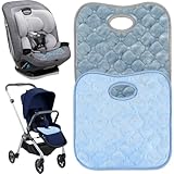 Puasok 2 PCS Kindersitzunterlage Auto, Sitzschoner Auto Kindersitz, Kindersitz Unterlagen,...