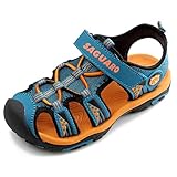 Sandalen Jungen Geschlossene Sommer Atmungsaktiv rutschfest Kinder Strand Schuhe Outdoor Trekking...