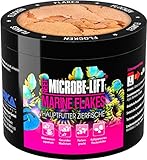 MICROBE-LIFT Marine Flakes - 500 ml - Qualitäts-Flockenfutter für Meerwasserfische, fördert...