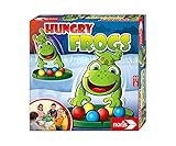 Noris 606061859 - Hungry Frogs, das lustige Fang-und Schnapp Spiel für Groß und Klein, für Kinder...