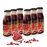 Kokkino Granatapfelsaft 6×250 ml – 100% Direktsaft ohne Zuckerzusatz – kaltgepresst,...
