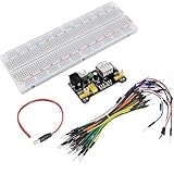 VISSQH 830 Punkte Breadboard Mini Breadboard Lötfreies Steckbrett Breadboard Kit mit Jumper Wire...