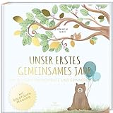 Babyalbum - UNSER ERSTES GEMEINSAMES JAHR (blau): Die schönsten Momente und Erinnerungen (Fotoalbum...