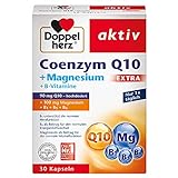 Doppelherz Coenzym Q10 + Magnesium EXTRA – Mit Magnesium als Beitrag für die normale Funktion der...