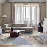 sarben Teppich Wohnzimmer 150x210cm, teppiche Schlafzimmer waschbarer in Waschmaschine, kurzflor...