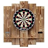 WDS Darts Sports Wooden Dartboard Surround - Premium Dart-Wandschutz | Catchring | Dart Umrandung...
