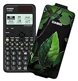 Casio FX-991CW Wissenschaftlicher Taschenrechner, 540 Funktionen mit Schutzhülle Design Natura