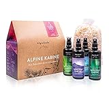 AllgäuQuelle® Bio Infrarotkabinen-Spray-Set mit 100% Bio-Raumduft 4x100ml - ✓ Allgäuer...