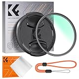 K&F Concept Nano-K Serie 55mm UV Filter mit Objektivdeckel Slim MC UV Schutzfilter