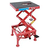 TrutzHolm® Motorradheber Motorradhebebühne Arbeitsbühne 135 kg Motorrad Hebebühne 340-870 mm...