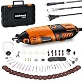 Akdomart Multifunktionswerkzeug, 200W Rotationswerkzeug, Rotary Tool Set con 135 Zubehör, 6...