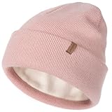 FURTALK Classic Beanie mit weiches Thermisches Polarfleece-Futter Unisex Strickmütze Warm...