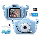 GREPRO Kinder Kamera, 2.0”Display Digitalkamera Kinder Geschenke für 3 4 5 6 8 7 9 Jahre Jungen...