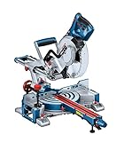 Bosch Professional mobile Kapp- und Gehrungssäge GCM 305-216 D (66 x 305 mm Schnittkapazität,...