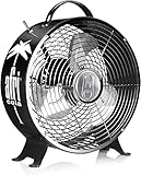 °CUBES Afri Cola Ventilator I Retro Design I Tischventilator I 26cm Durchmesser I für Homeoffice,...