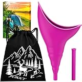 Urinella für Frauen Camping Zubehör Reise Gadgets Wandern Geschenke für Frauen, Outdoor Urinal...