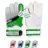 HUDORA Torwarthandschuhe - Gepolsterte Fußball Torhüterhandschuhe für Kinder & Jugendliche in...