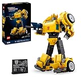 LEGO Icons Transformers Bumblebee, Roboter-Actionfigur für Erwachsene zum Sammeln, Bauset zum Film...