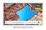 Toshiba 32LK3C64DAW 32 Zoll Fernseher/Smart TV (Full HD, HDR, Alexa Built-In, Triple-Tuner,...
