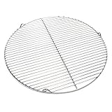 Edelstahl Grillrost rund 55 cm rostfrei für Holzkohlegrill, Gasgrill, Schwenkgrill