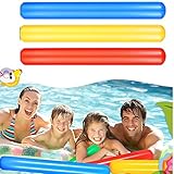 3 Stück Schwimmnudel Poolnudel, Zum Baden oder Aquasport, Schwimmstange Pool Langlebiger Poolnudel...