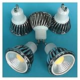 5PCS LED-Strahler Scheinwerfer Speichert Cob Modeschmuck Hervorhebung Führte 5wcob Dimmer Braun...