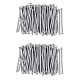 Glayent M2.5 x 40 mm Edelstahl 304 Rundkopfschrauben Bolzen 120 Stueck