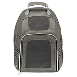 TRIXIE 28850 Rucksack Dan, 34 × 44 × 26 cm, grau