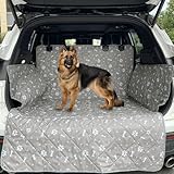 Hundesitzbezug wasserdichte SUV-Cargo-Einlage for Hunde, Hundesitzbezug-Matte for SUVs, Limousinen,...