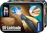 Die drei ??? UV-Lichtcode von KOSMOS, Geheimnachrichten entschlüsseln, Detektiv-Spielzeug,...