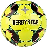 Derbystar Unisex – Erwachsene Brillant APS Futsal Wettspielball, gelb, 4