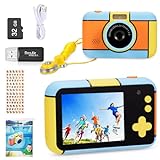 YunLone Kinderkamera DigitalKamera 2,4 Zoll Digital Kamera Selfie fotokamera 1080P FHD Video mit 32G...