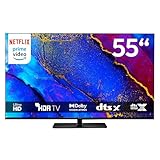 MEDION 138,8 cm (55 Zoll) Fernseher (Smart TV, 4K, Dolby Vision HDR, Prime Video, Disney+, Dolby...