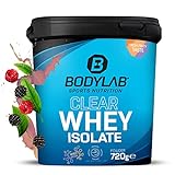 Bodylab24 Clear Whey Isolate 720g Eistee Waldfrucht, Eiweiß-Shake aus 96% hochwertigem...