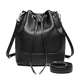 AFKOMST Beuteltasche Damen,Leicht Schultertasche Damen Gross und Sanft Handtasche mit 2...