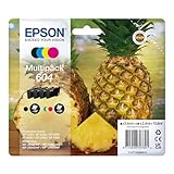 Epson Orginal 604 Tinte Ananas Multipack 4-farbig Standard, XP-2200 XP-2205 XP-3200 XP-4205...