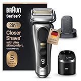 Braun Series 9 Pro+ Rasierer Herren Elektrisch, Elektrorasierer mit 5 Rasierelementen, ProComfort...