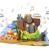 Ecloverlife Geburtstagskarte - Musikalische und leuchtende Pop-Up Geburtstagskarte für Mama,...