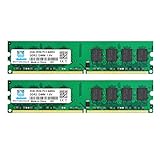 Motoeagle 4GB Kit (2x2GB) DDR2 800 MHz Udimm RAM,2GB 2RX8 PC2 6400U Arbeitsspeicher, 1.8V 240-PIN...